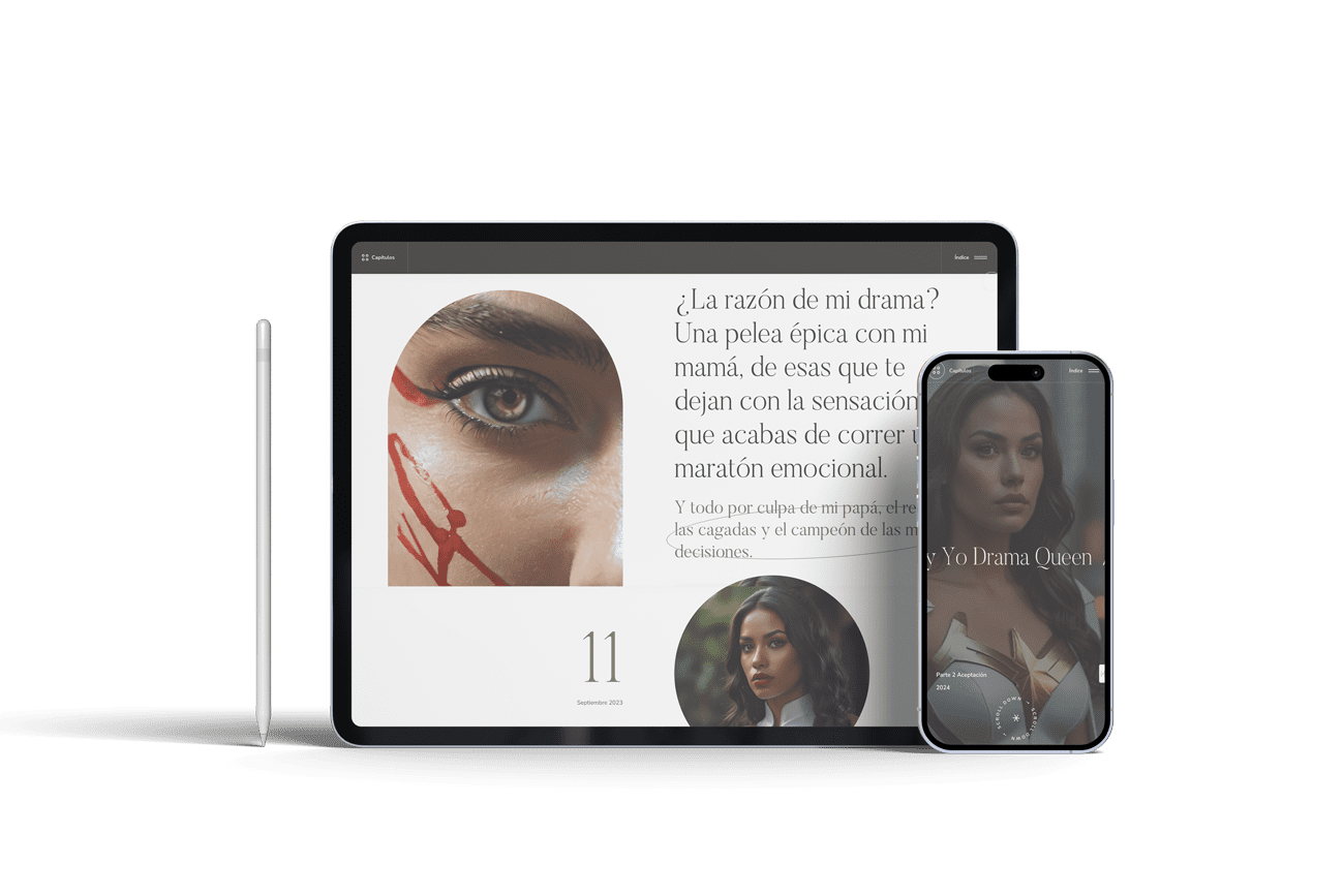ipad-y-iphone-15 - mostrando-capitulo-8-libro-apoteosicamente-fantastica-libro-digital-estoicismo-para-mujeres-soy-maryce