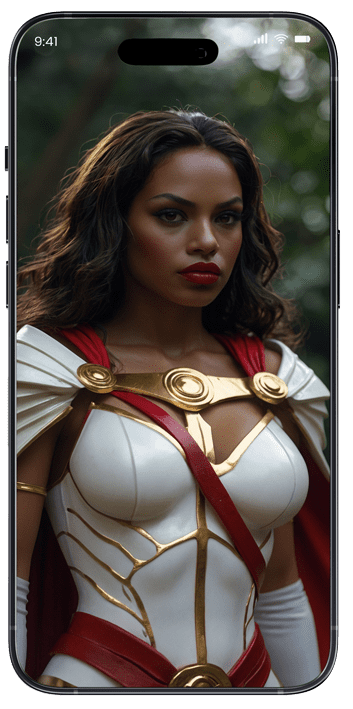 iphone-afroamericana-mujer - super-heroina-apoteosicamente-fantastica-soy-maryce